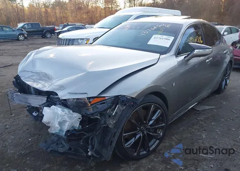 2021 Lexus Is 350 F Sport z USA, uszkodzony, nr VIN JTHGZ1B22M5042766